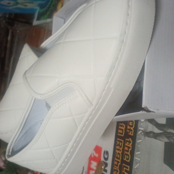 Quip White Stretch loafer Size 10 - Picture 5 of 5